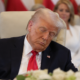 trump falls asleep