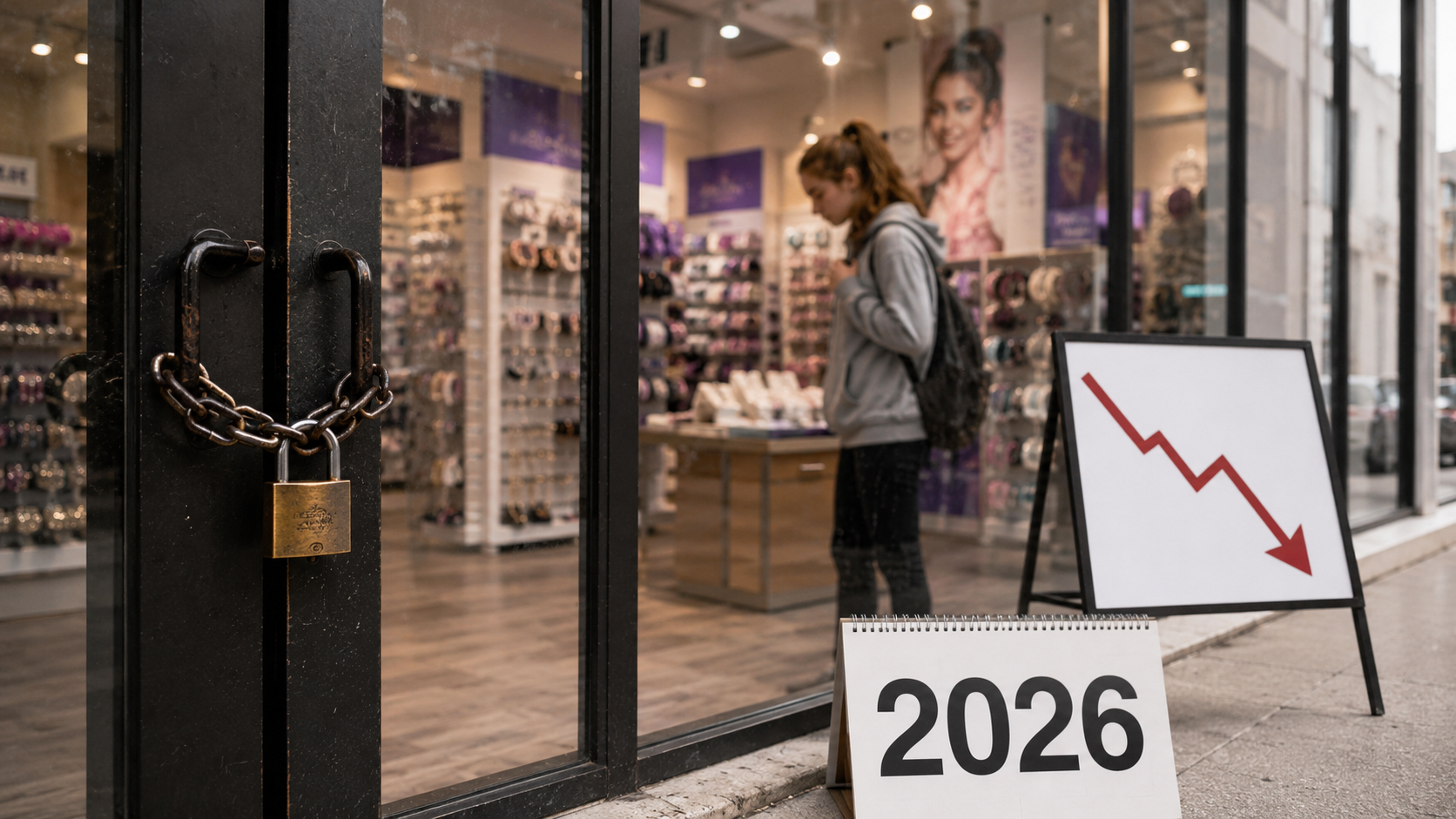 is claire's closing