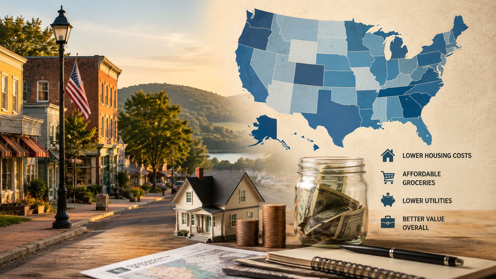 cheapest states to live in