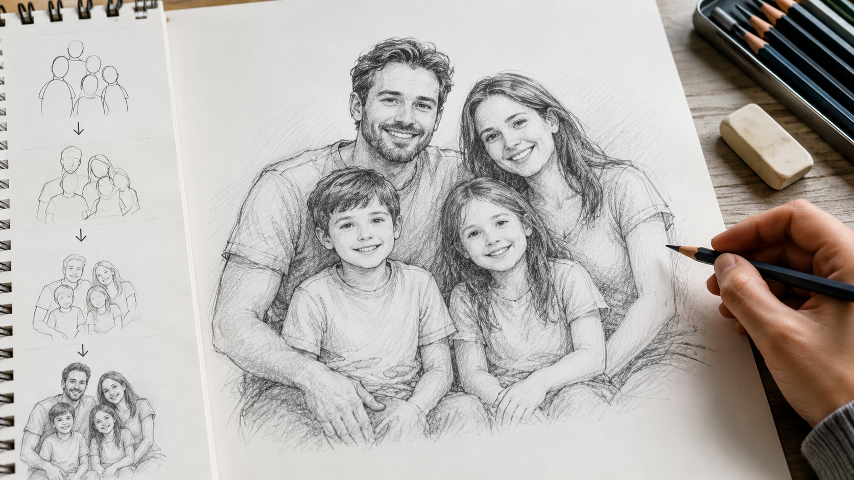 sketch family